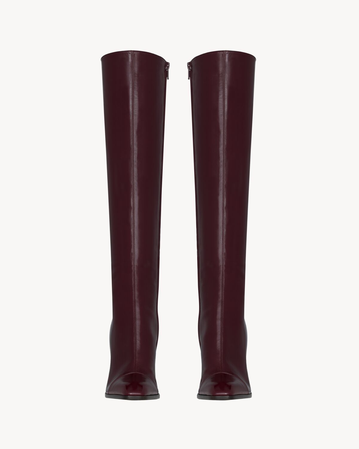 venetia bottes en cuir lisse