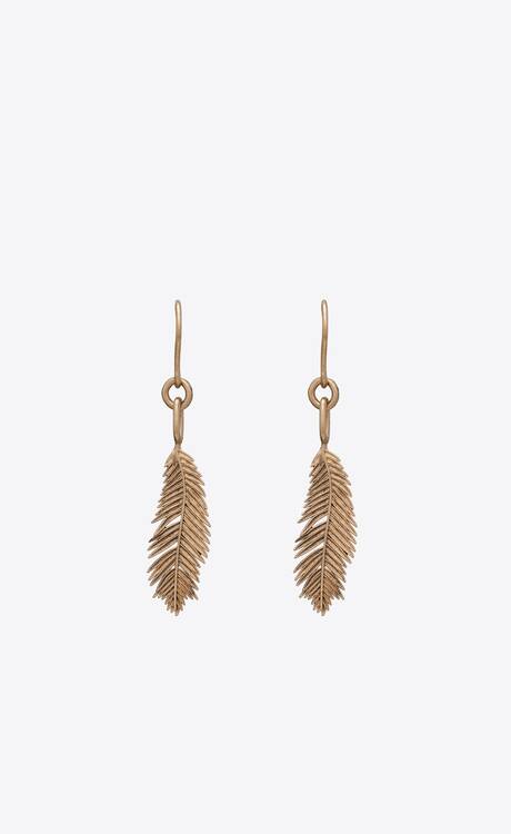 Ysl palm earrings Clearance