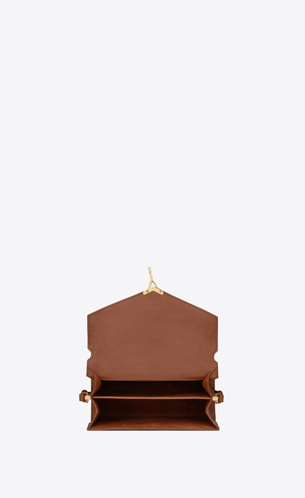 CASSANDRA Medium top handle bag in canvas and smooth leather Saint