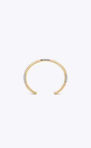 puzzle bracelet in metal