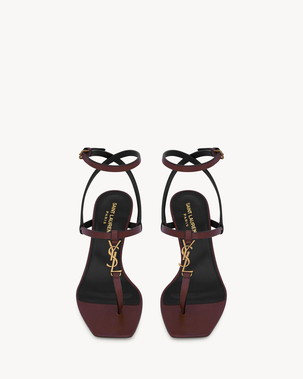 CASSANDRA sandals in smooth leather