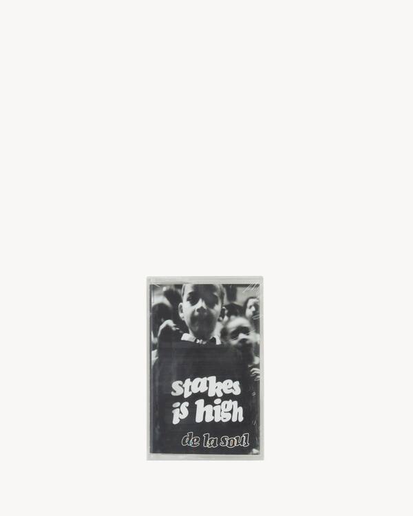 DE LA SOUL STAKES IS HIGH in Black | Saint Laurent | YSL GR