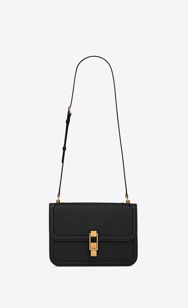 Saint laurent le 90 small leather shoulder discount bag