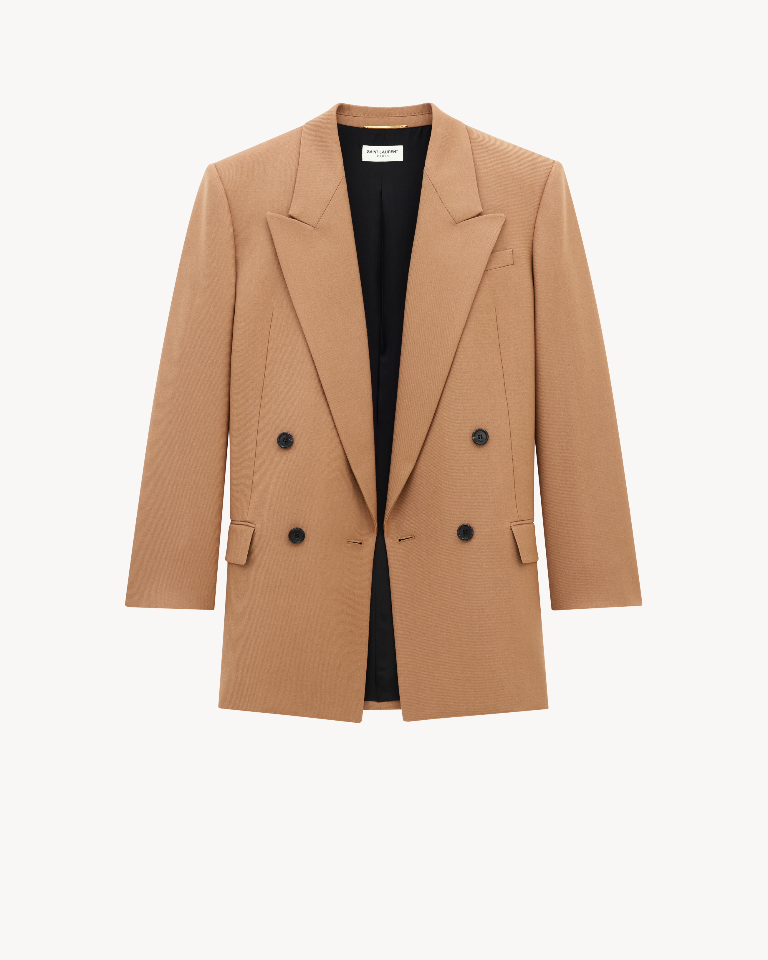 Giacca in gabardine di lana