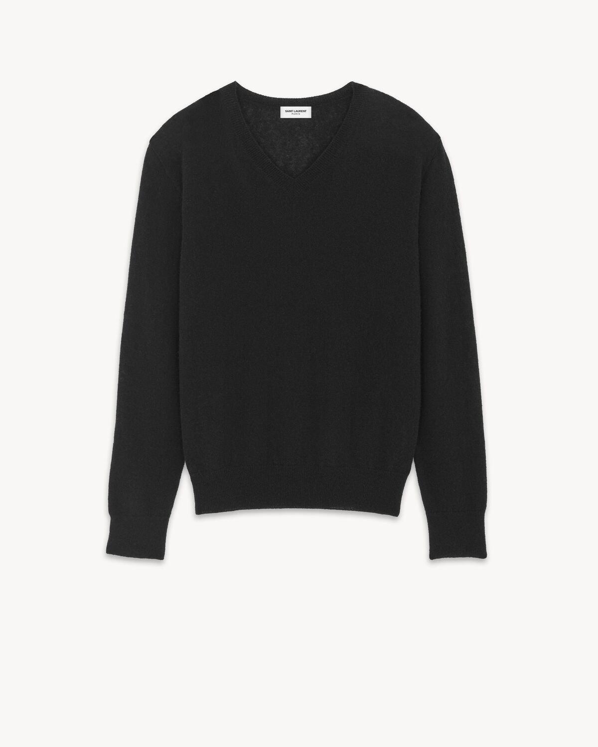 V-Neck Sweater in Cashmere And Silk