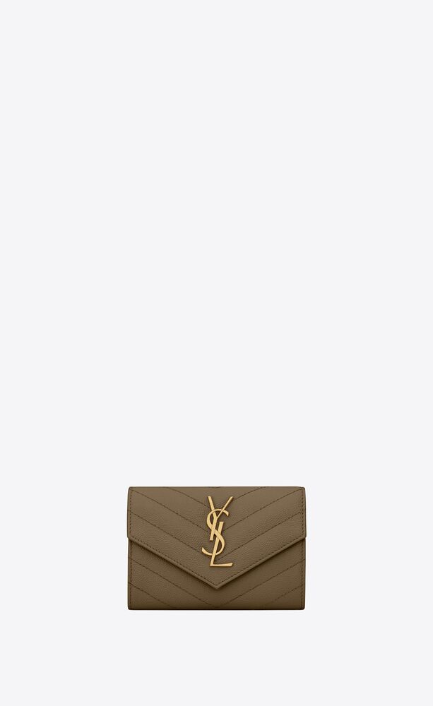 saint laurent small monogram envelope wallet