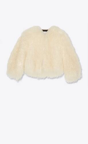 ysl fur jacket