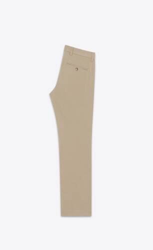 chino pants in stretch cotton