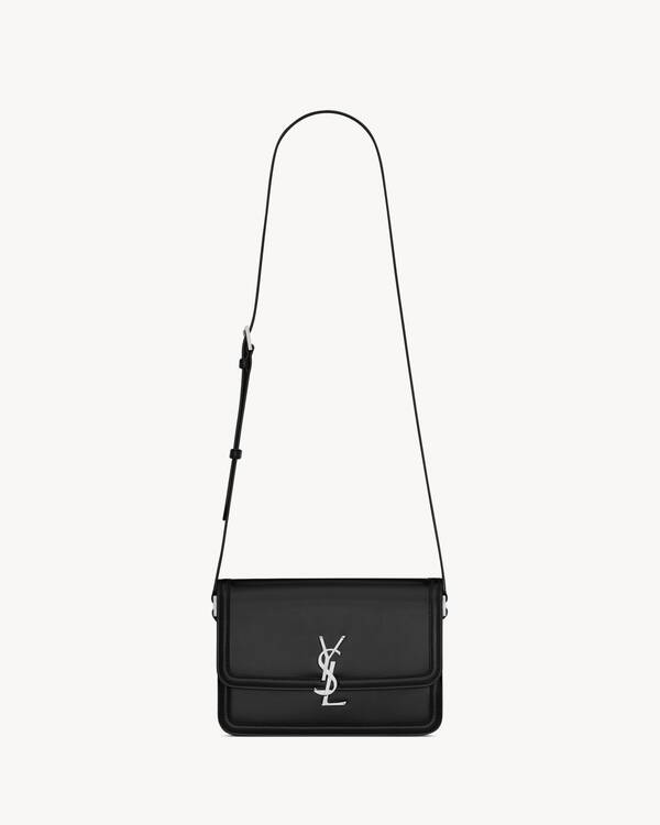 SOLFERINO MEDIUM SATCHEL IN SMOOTH LEATHER