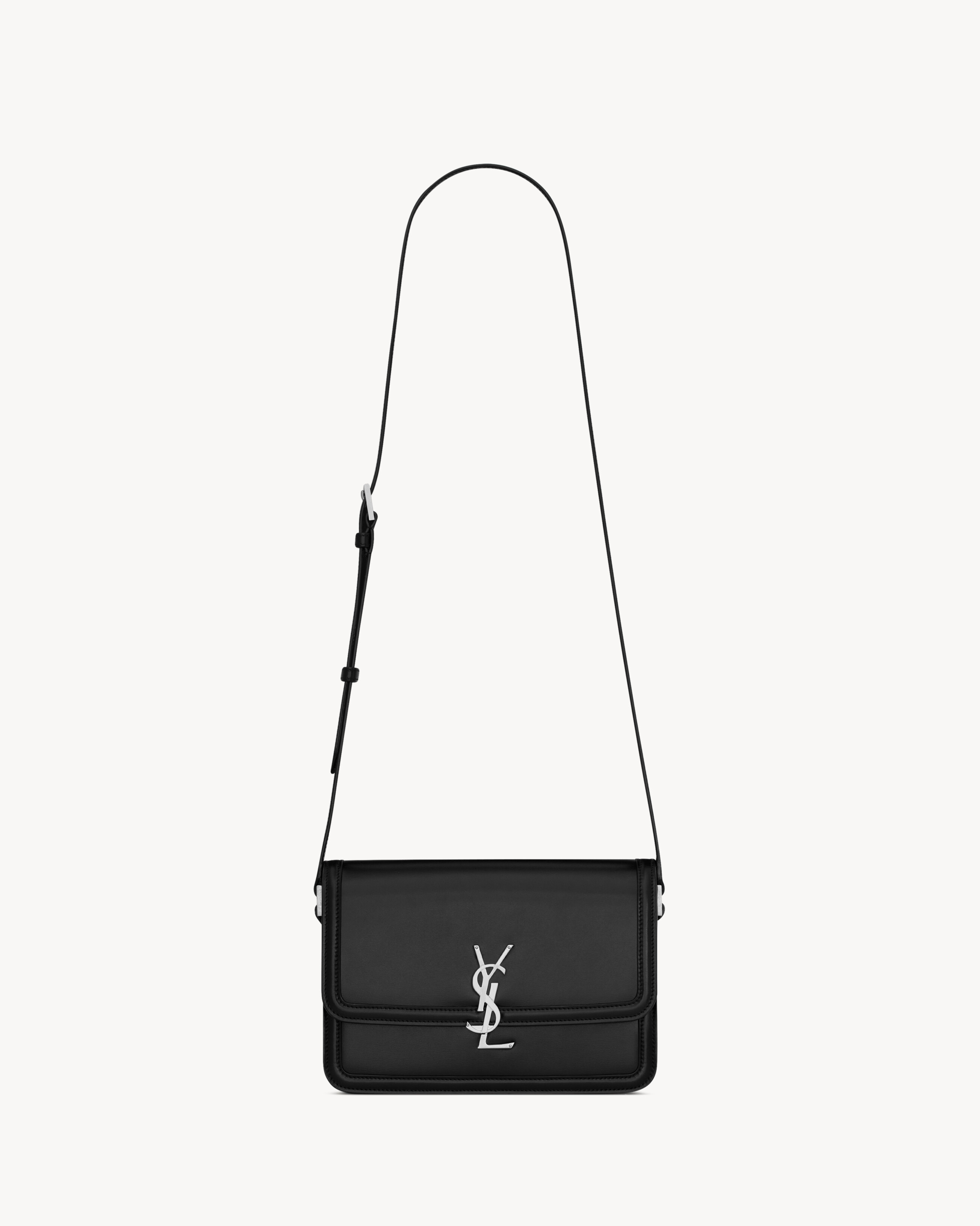 SOLFERINO MEDIUM SATCHEL IN SMOOTH LEATHER