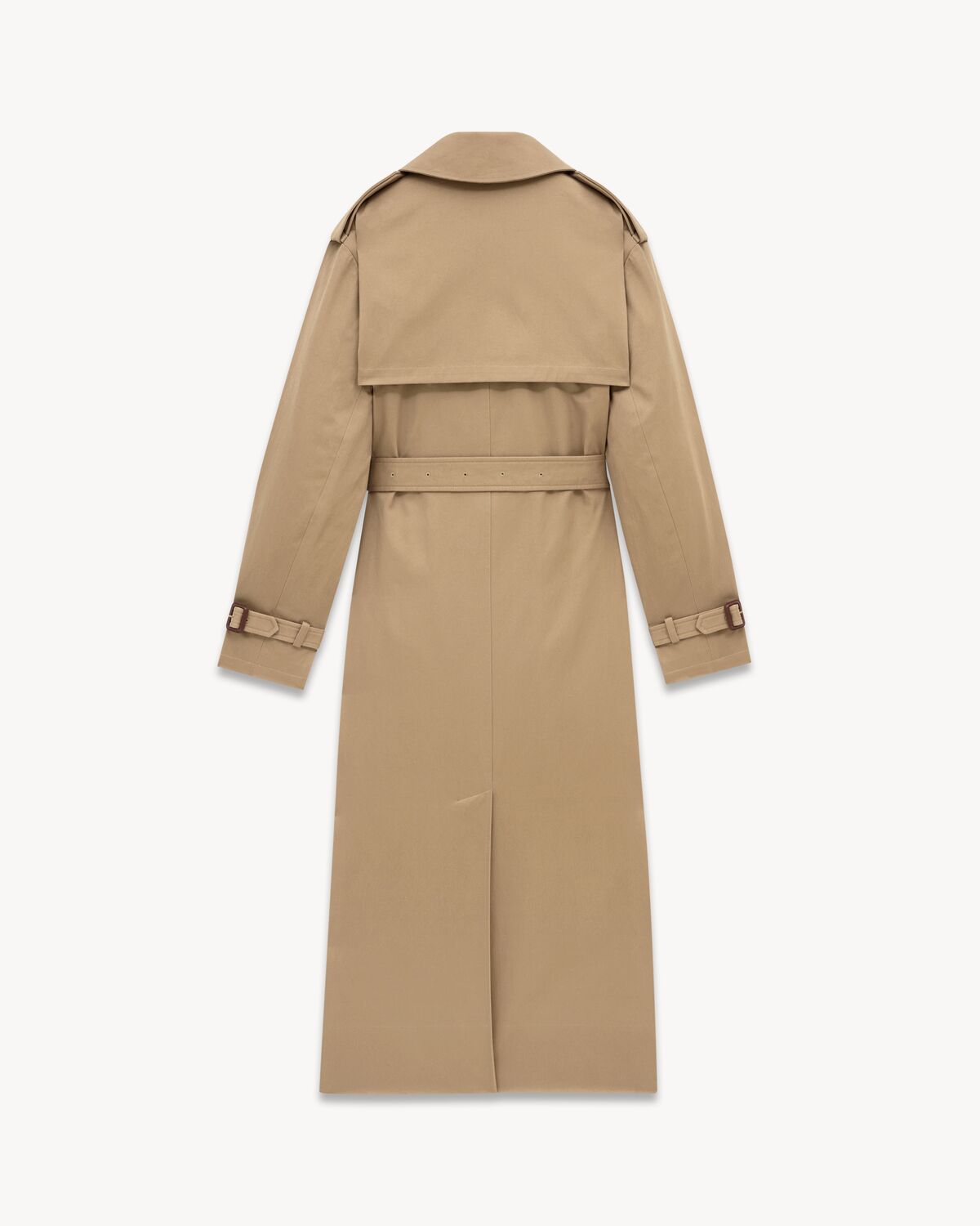 Trench Coat in Cotton Serge