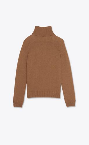 womens camel turtleneck sweater