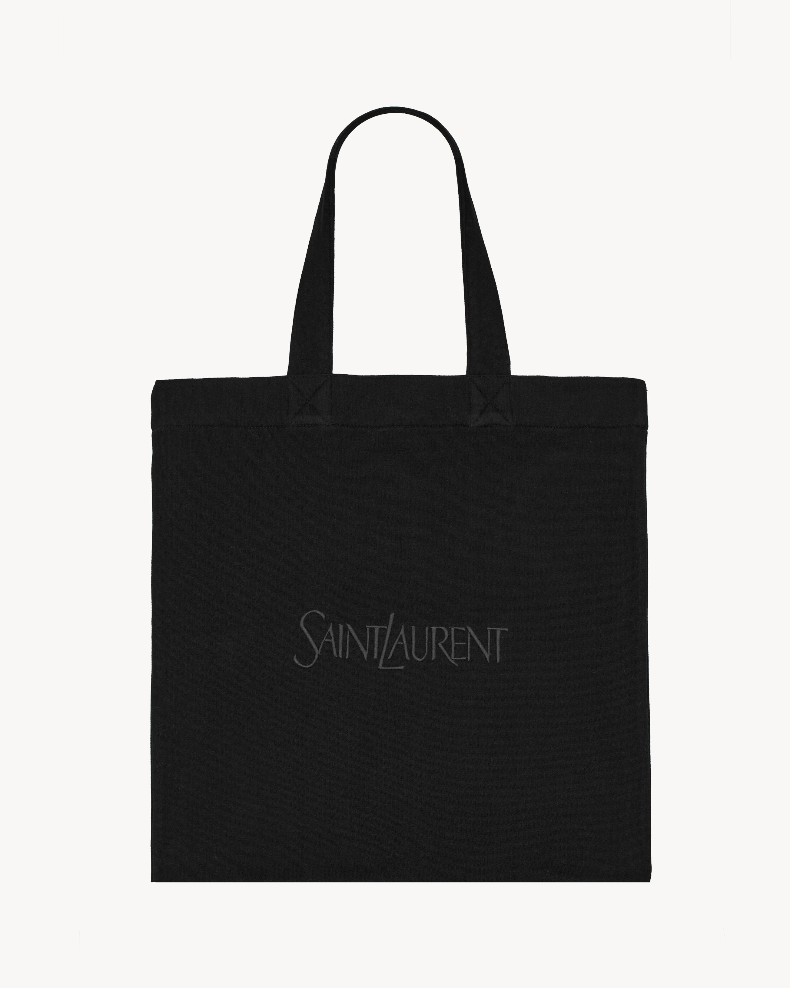 saint laurent totebag in fleece