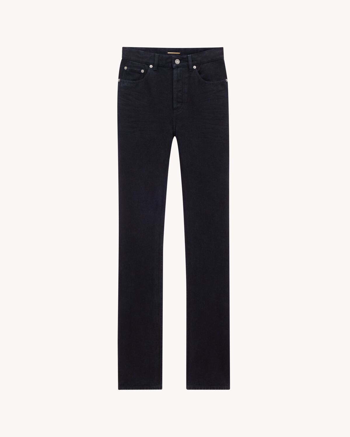 90's slim jeans in midnight black denim
