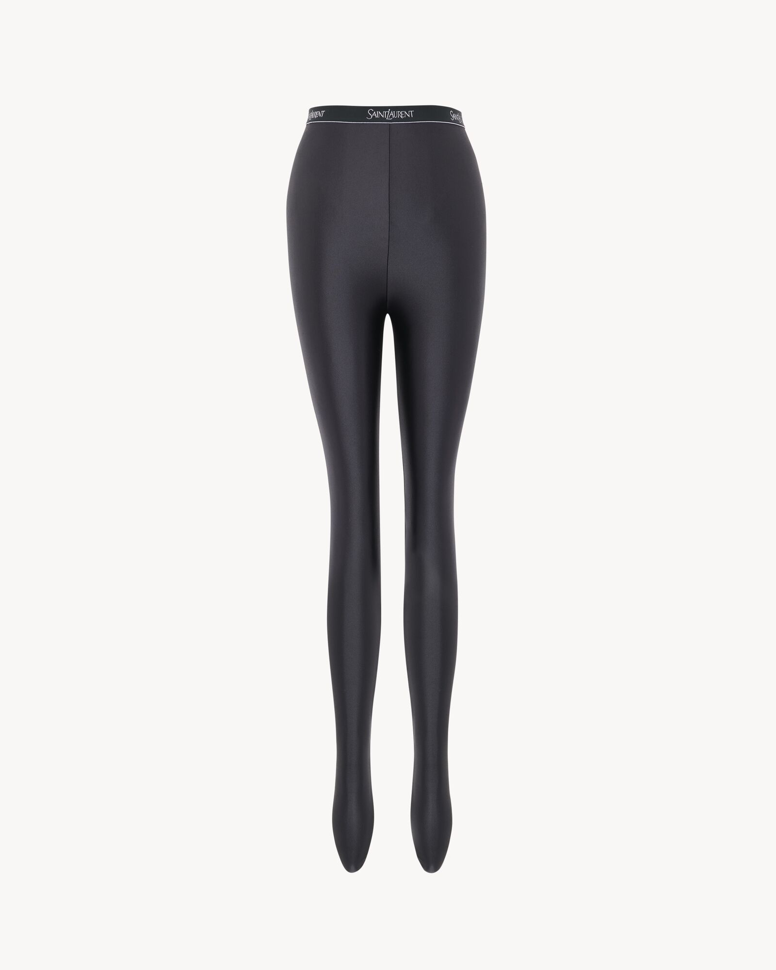 Saint Laurent Tights in Shiny Jersey | Saint Laurent | YSL.com