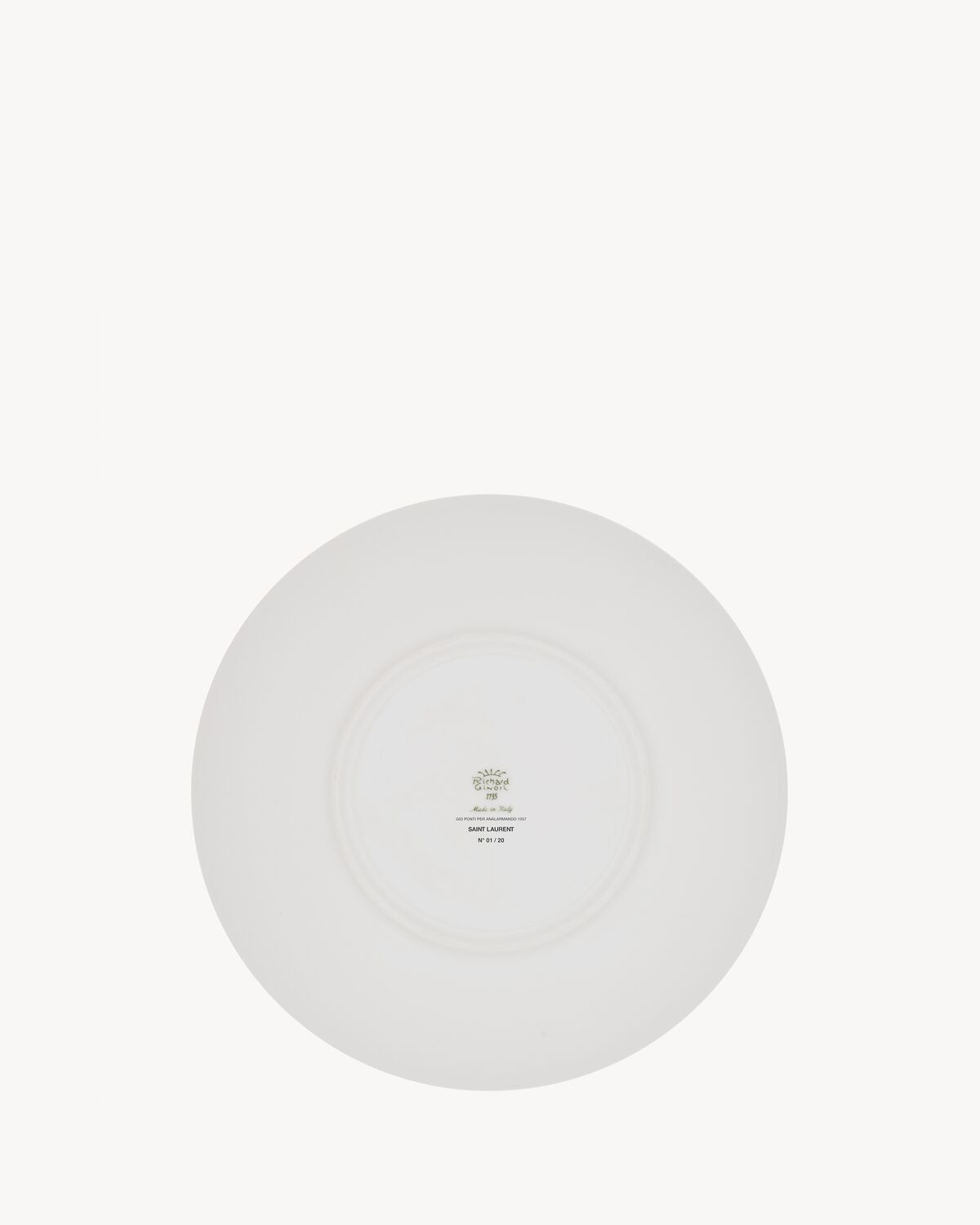 GINORI 1735 GIO PONTI PLATE IN PORCELAIN