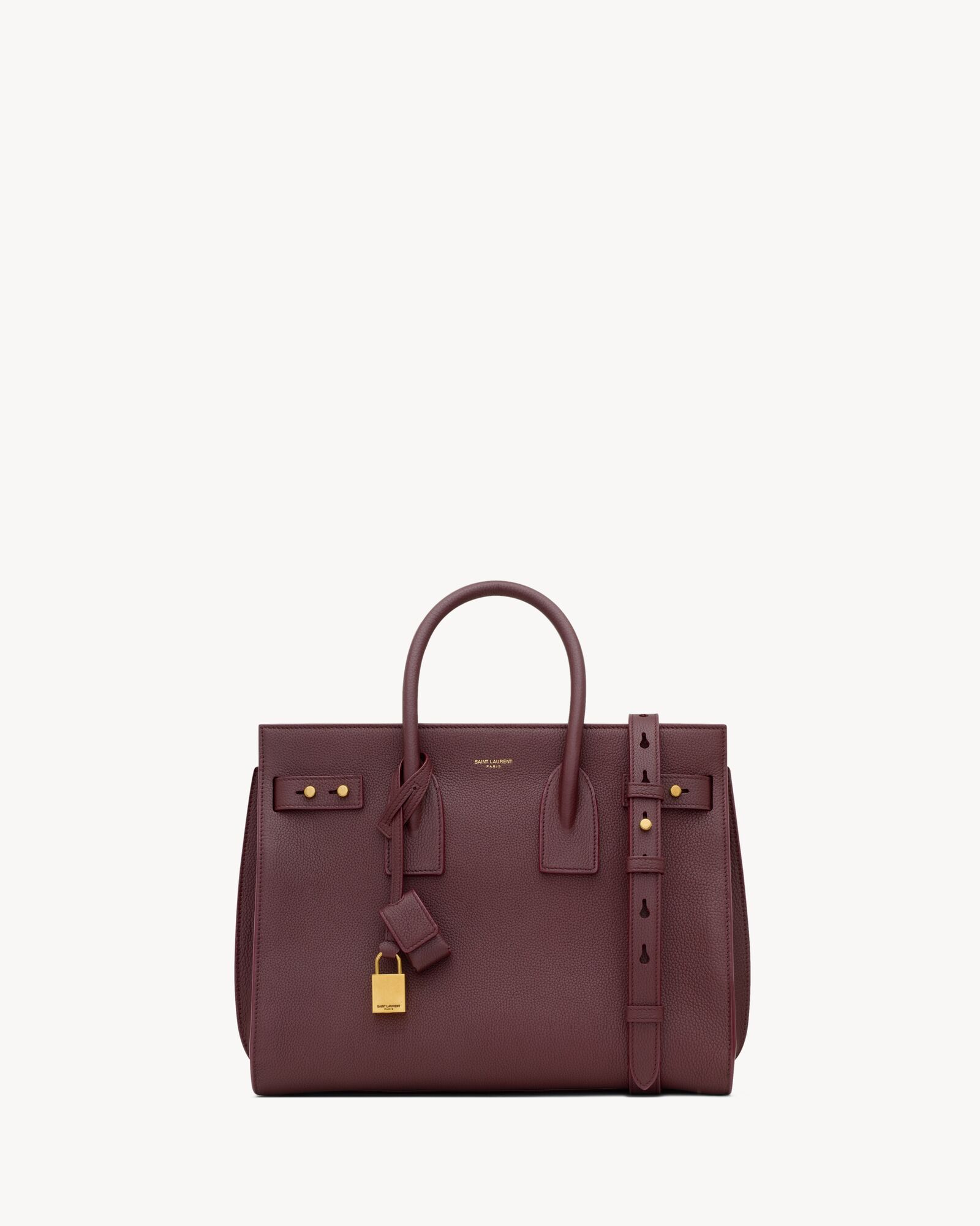 SAC DE JOUR IN SUPPLE GRAINED LEATHER - SMALL — 717447DTI0W6195