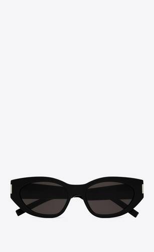 Saint Laurent Sulpice Sunglasses in Pink & Violet