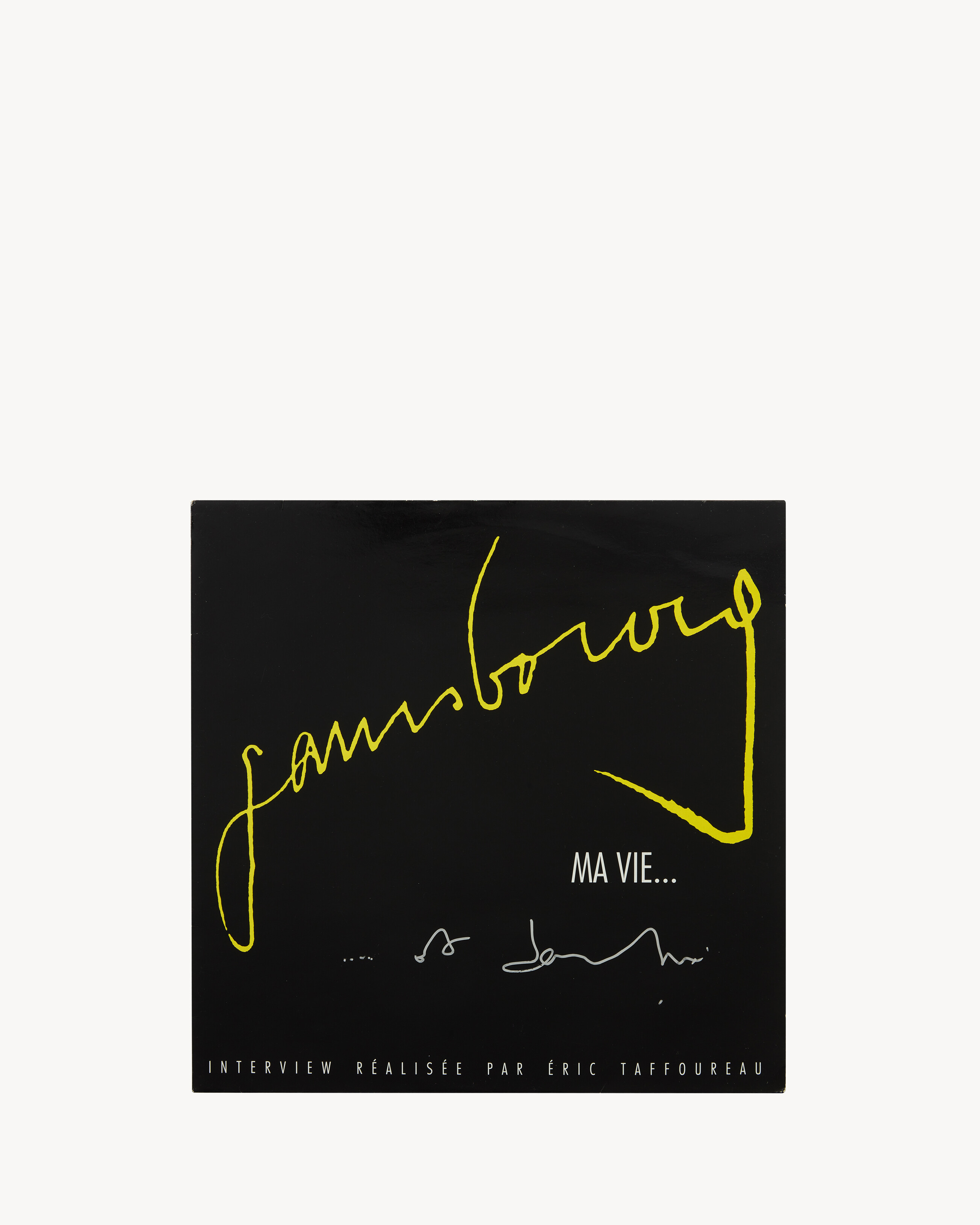 SERGE GAINSBOURG MA VIE…