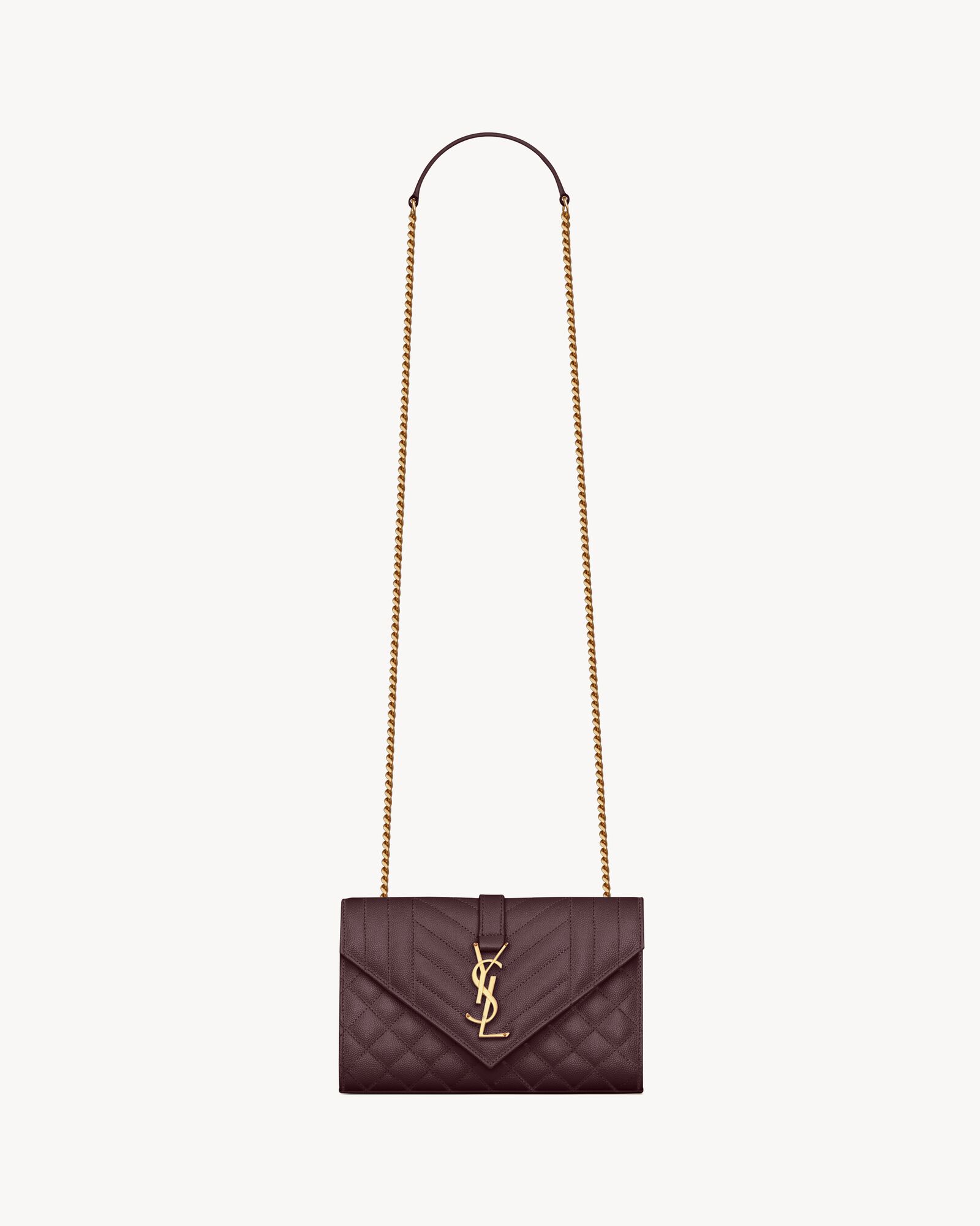 ENVELOPE small in grain de poudre leather — 600195BOW976195