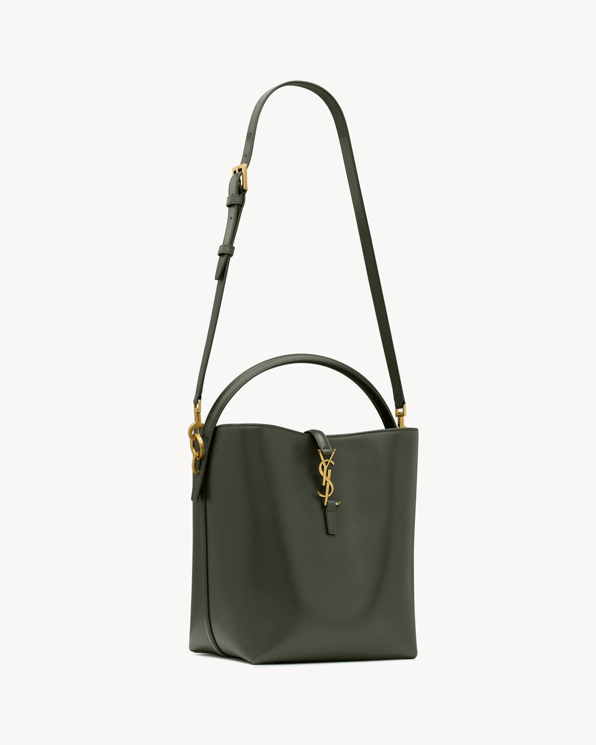 생로랑 샤이니 가죽 소재의 LE 37 토트백 7428282R20W3045