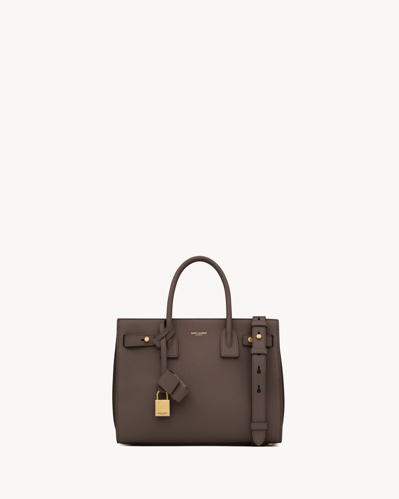 SAC DE JOUR SOUPLE EN CUIR GRAINÉ - BABY