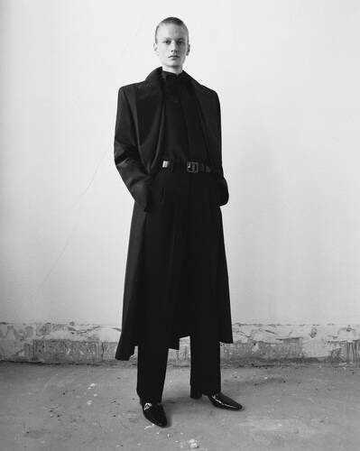 Saint laurent sale coat mens