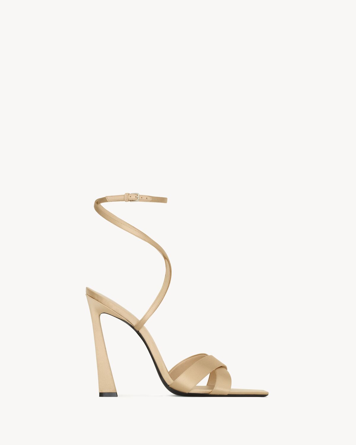 CORINNE sandals in satin crepe