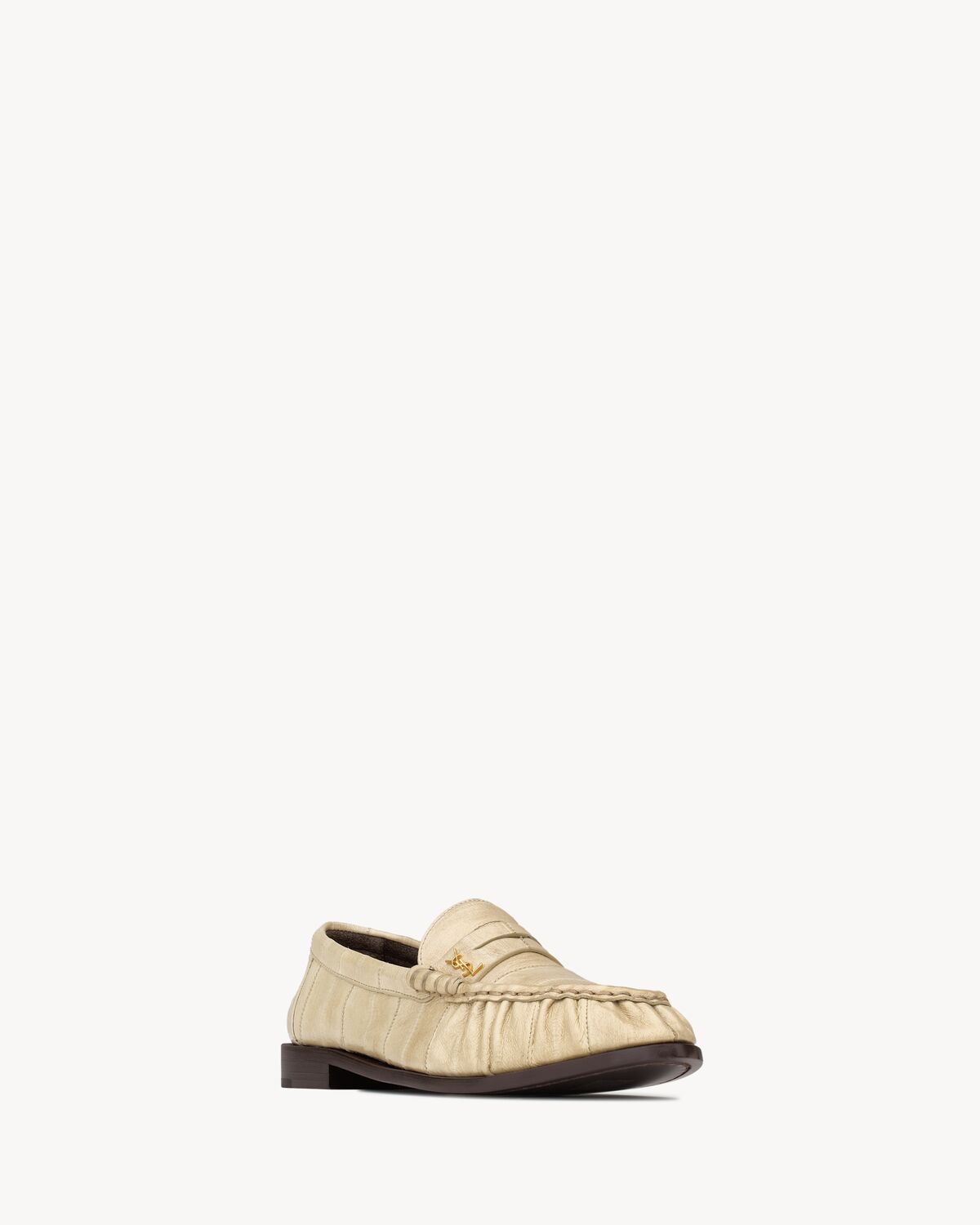 생로랑 LE LOAFER 장어 페니 슬리퍼 7668770WXAK9208