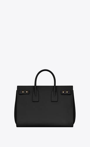 Saint Laurent Sac de Jour Small in Smooth Leather - Amber - Women