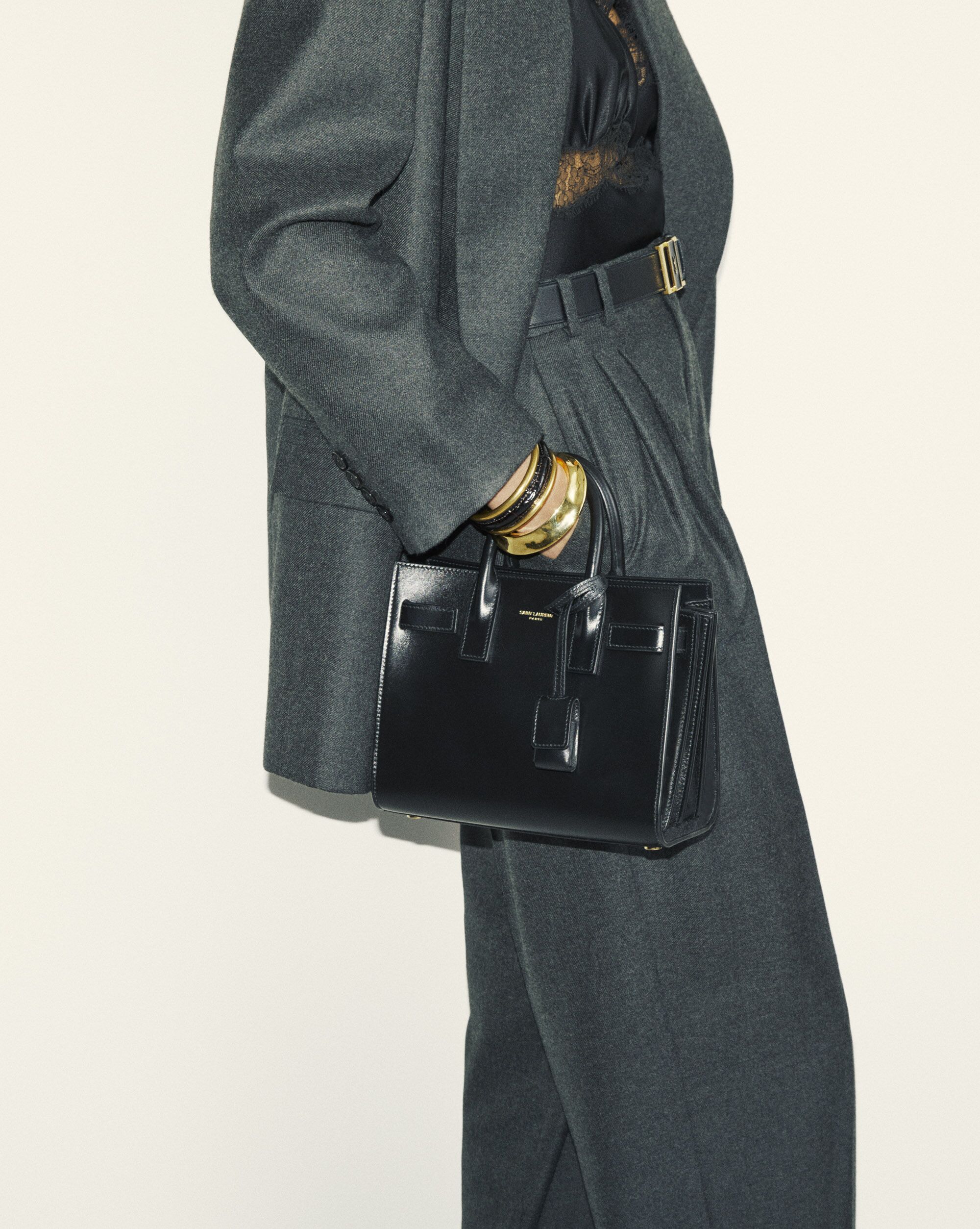 SAC DE JOUR IN SMOOTH LEATHER - NANO