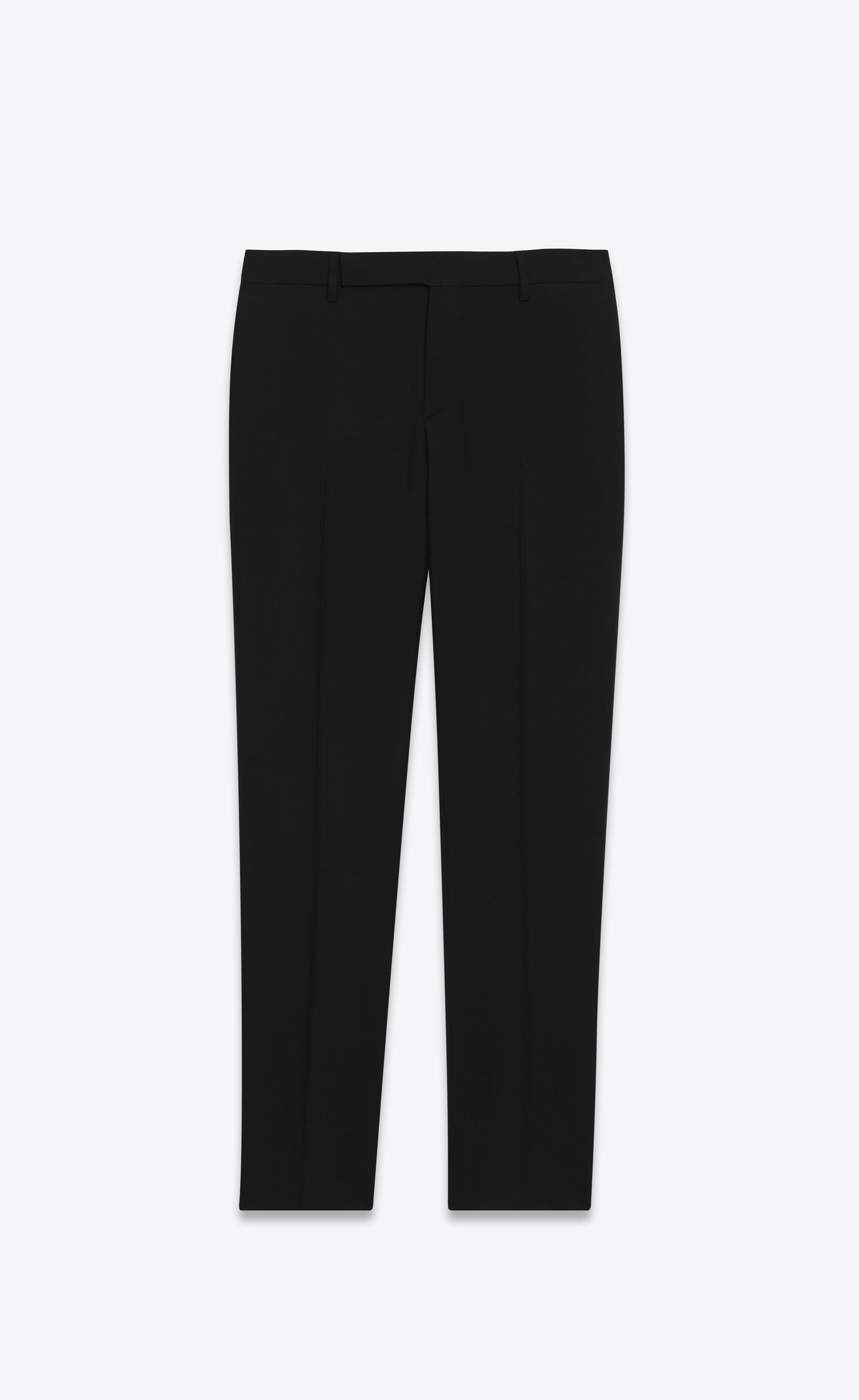 Saint Laurent high-waist pleated-detail Trousers - Farfetch | High waisted  trousers, High waisted pants, High waisted