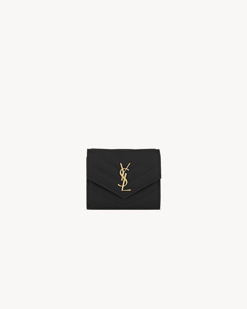 CASSANDRE MATELASSÉ MULTI-FOLD WALLET IN LAMBSKIN