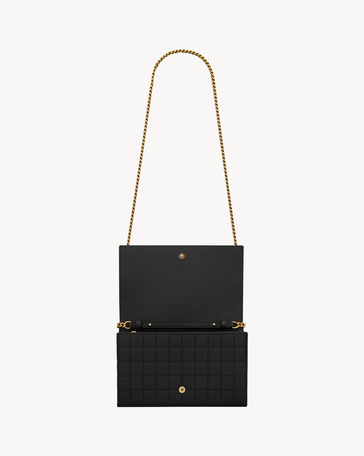 lambskin cassandre chain wallet
