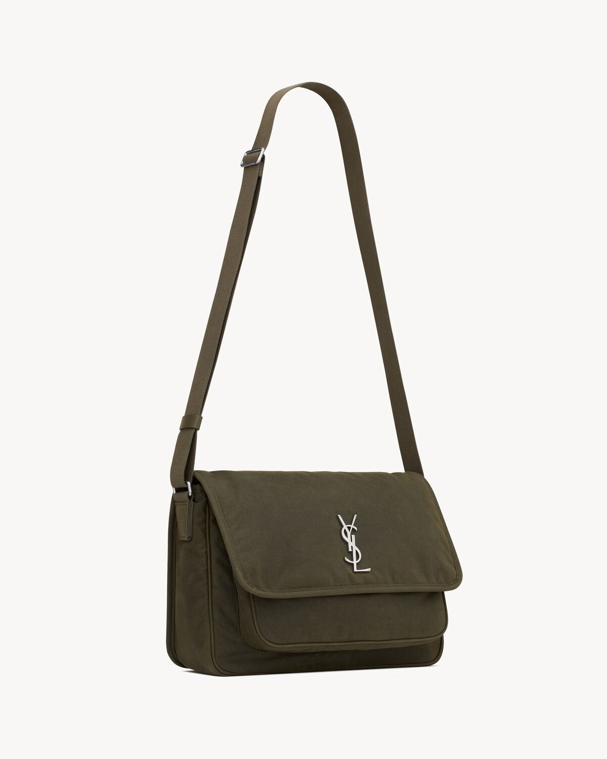 생로랑 캔버스 속 니키 메신저 백 757146FADT13976