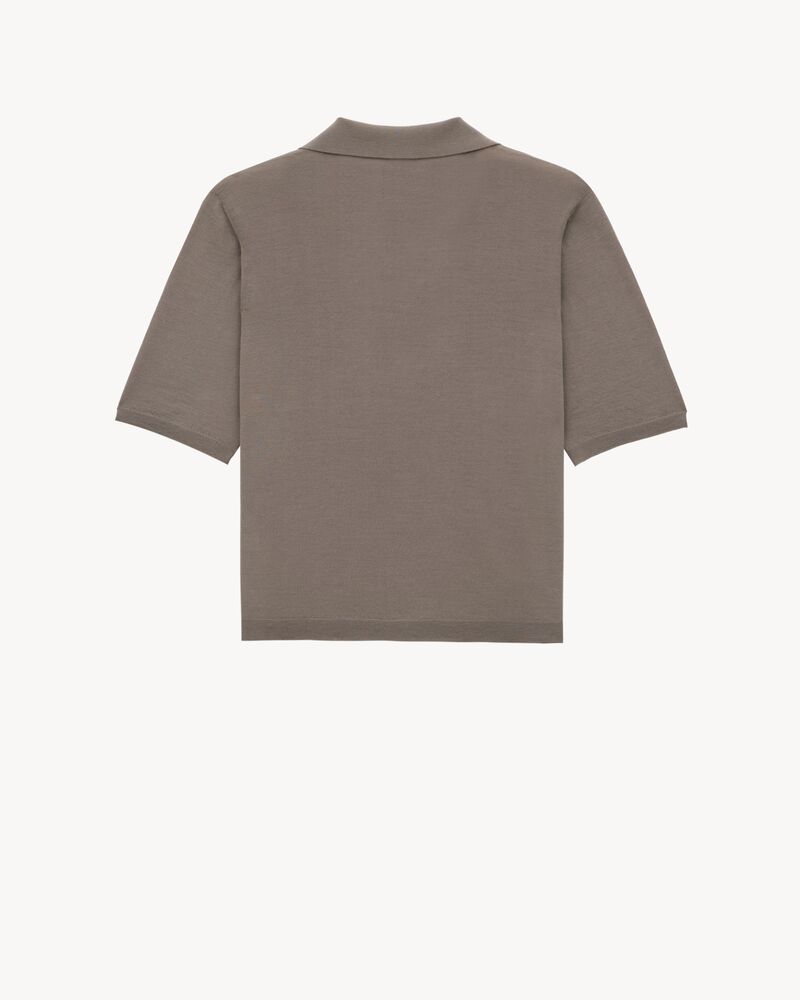 POLO SHIRT IN WOOL