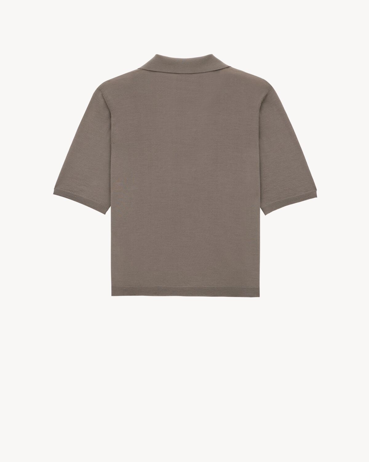 polo shirt in wool