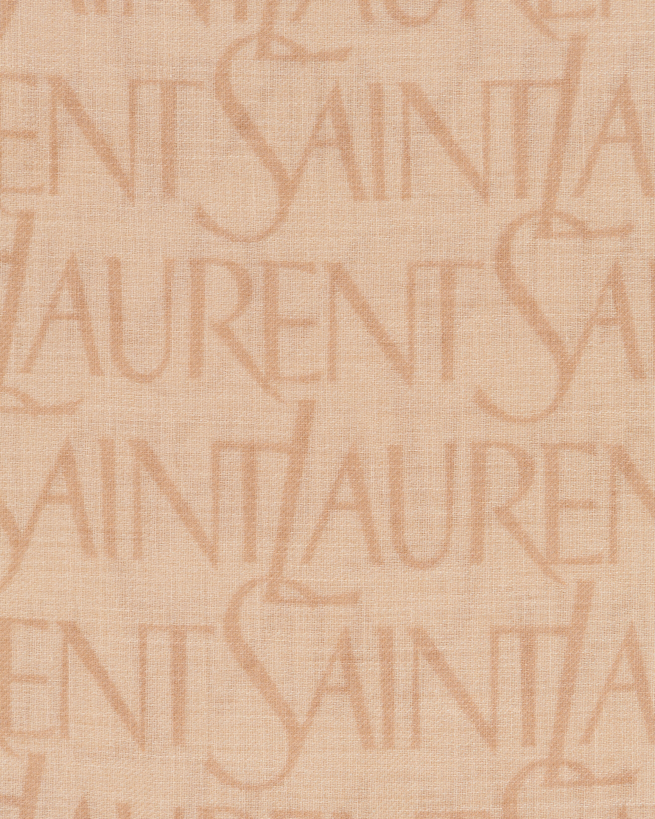 Saint Laurent large square scarf in modal and cashmere