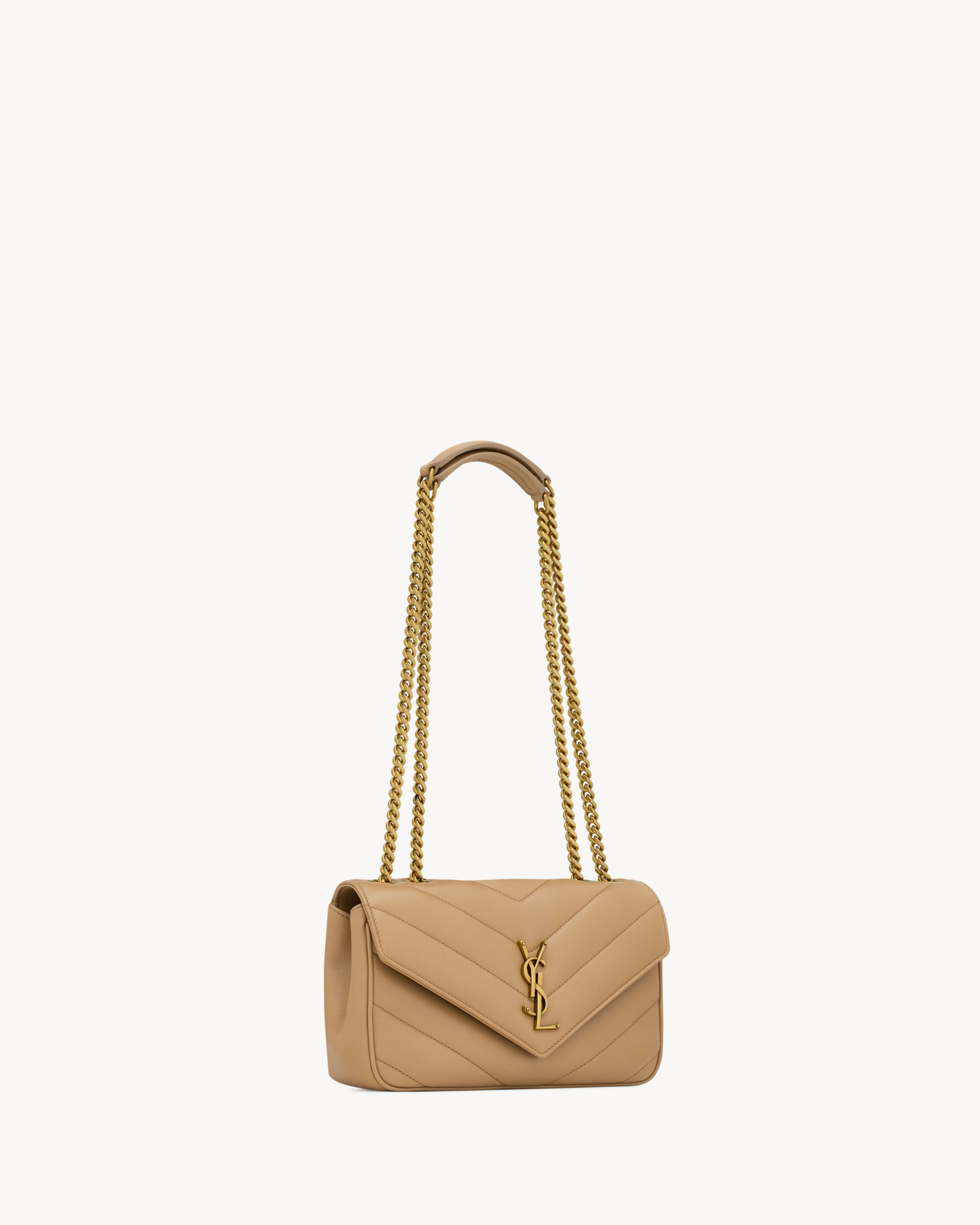 LOULOU small in MATELASSÉ lambskin