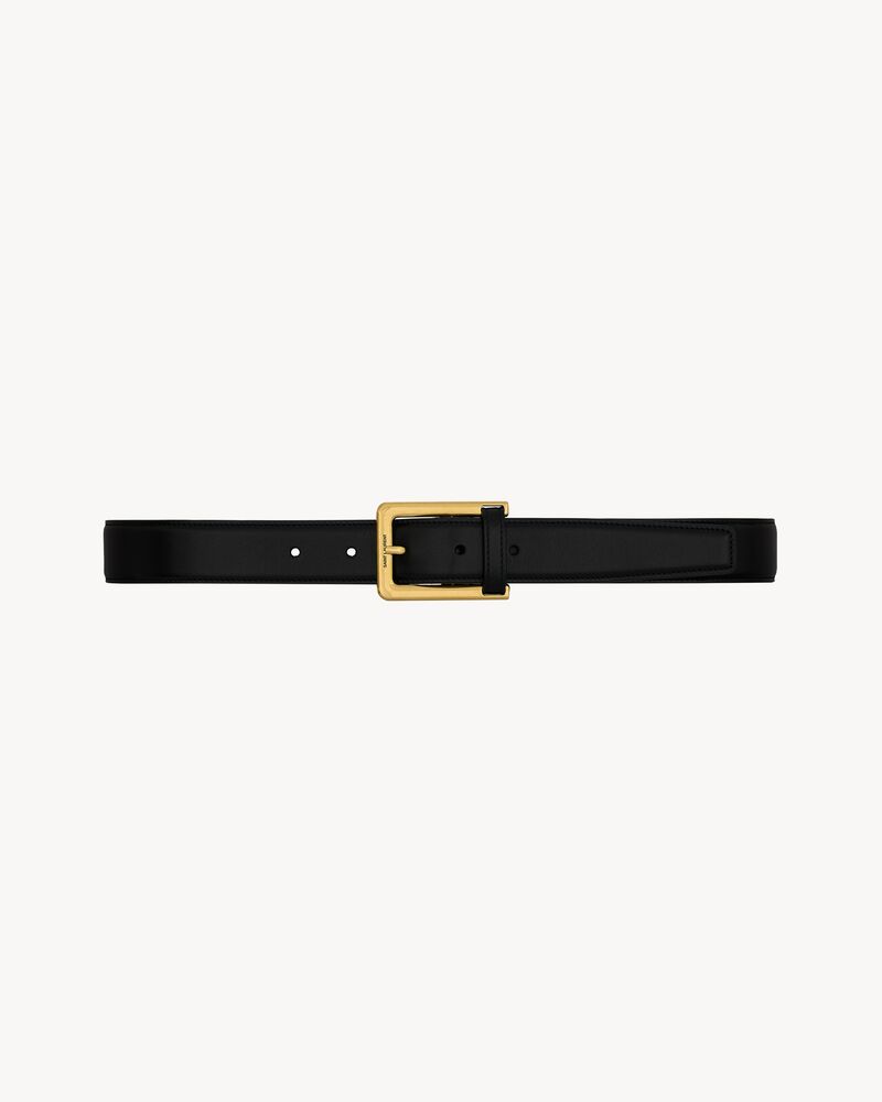 leather-loop belt in leather