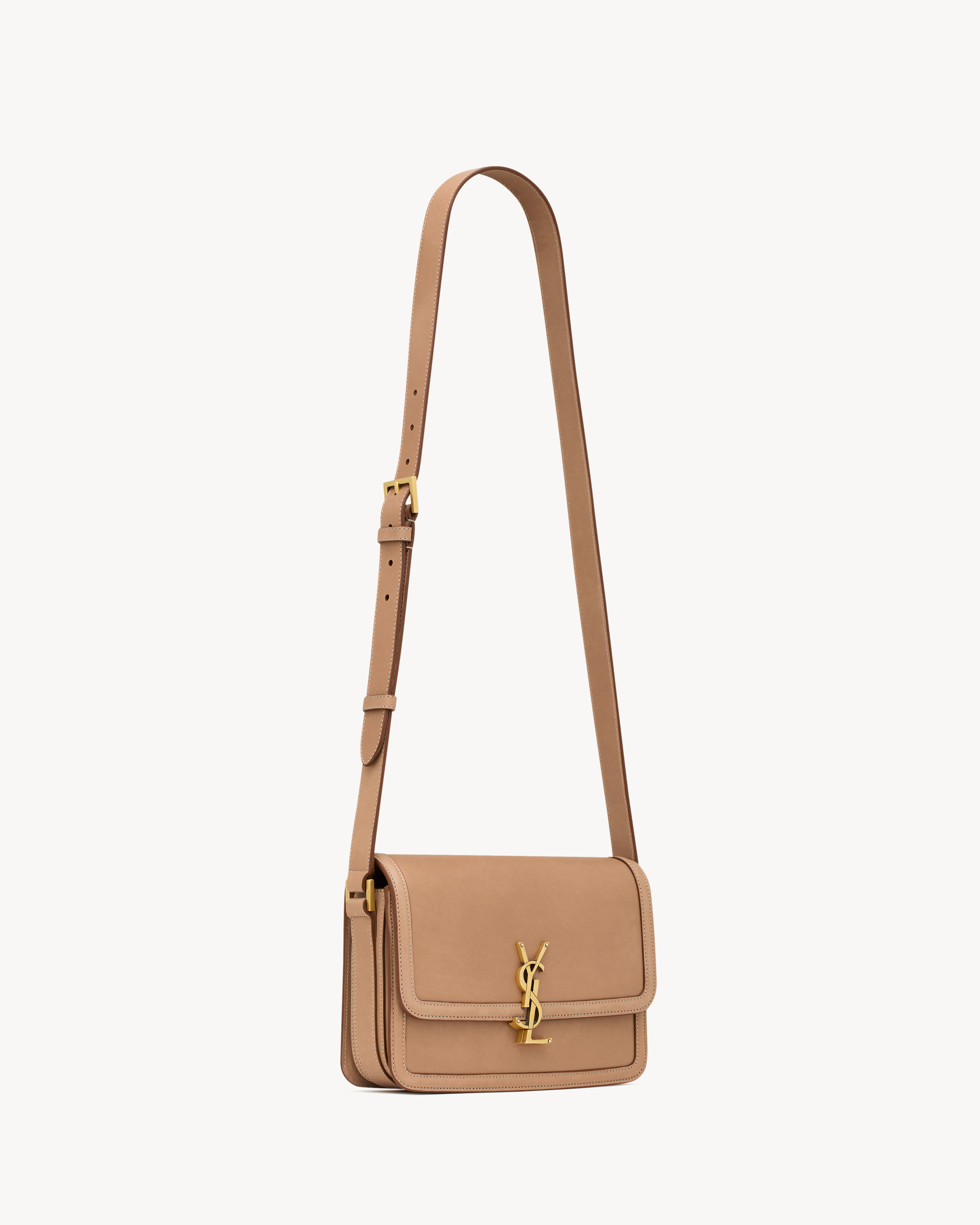 SOLFERINO MEDIUM SATCHEL IN VEGETABLE-TANNED LEATHER