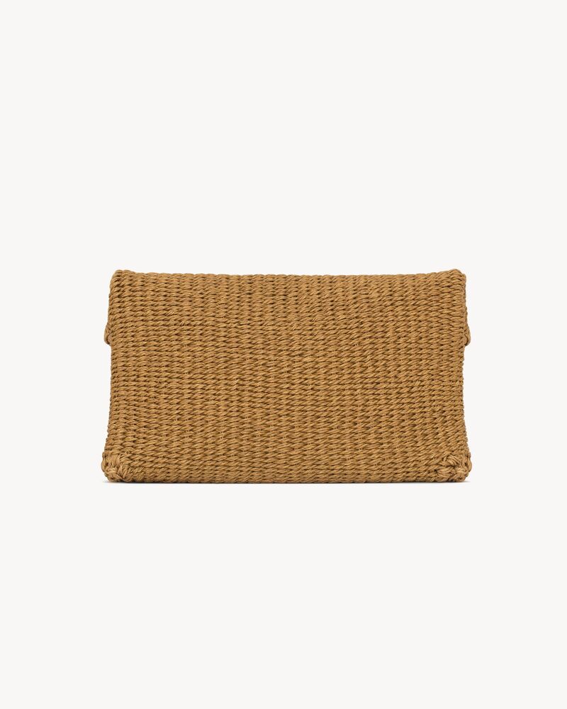 CASSANDRE large envelope pouch in rope