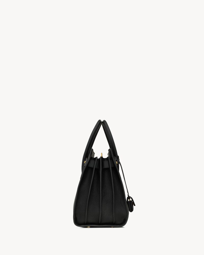 SAC DE JOUR aus weichem genarbten Leder - SMALL