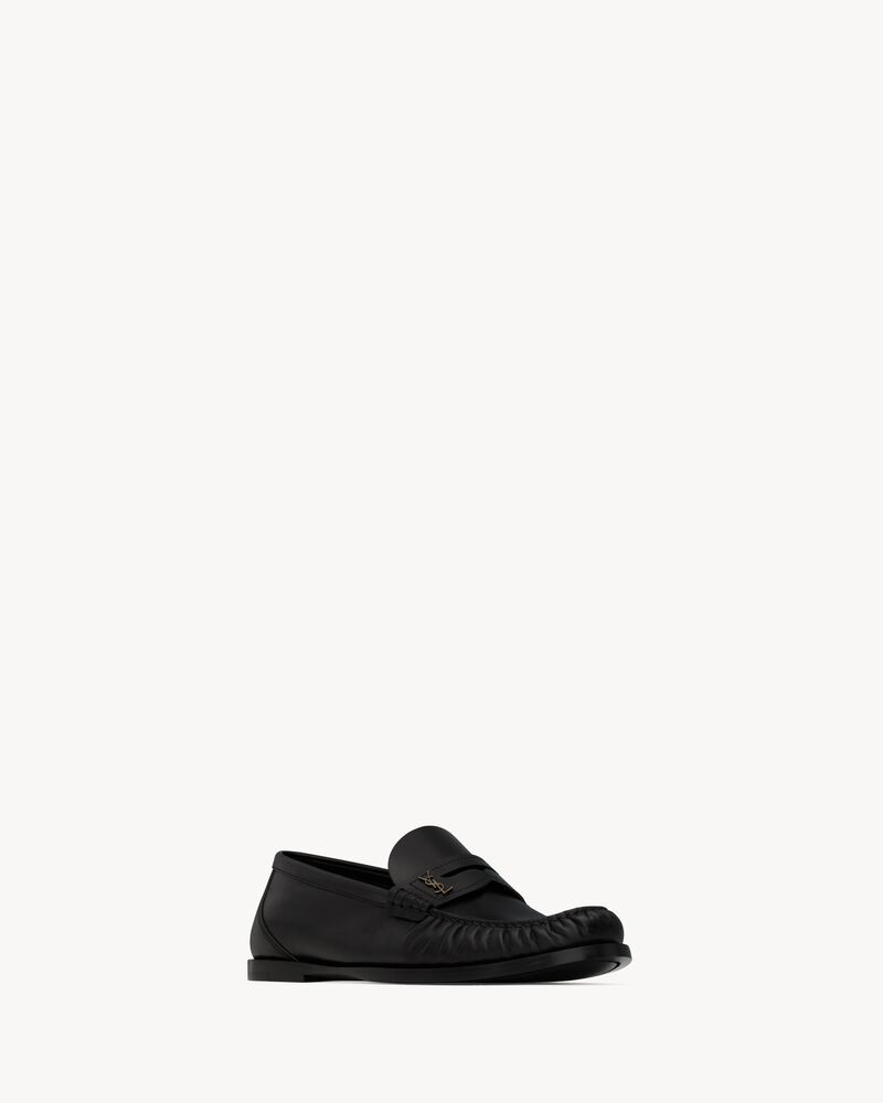 LAURENT loafers in smooth leather