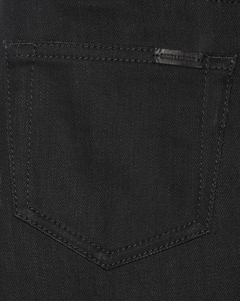 low-rise jeans in used black denim | Saint Laurent | YSL.com