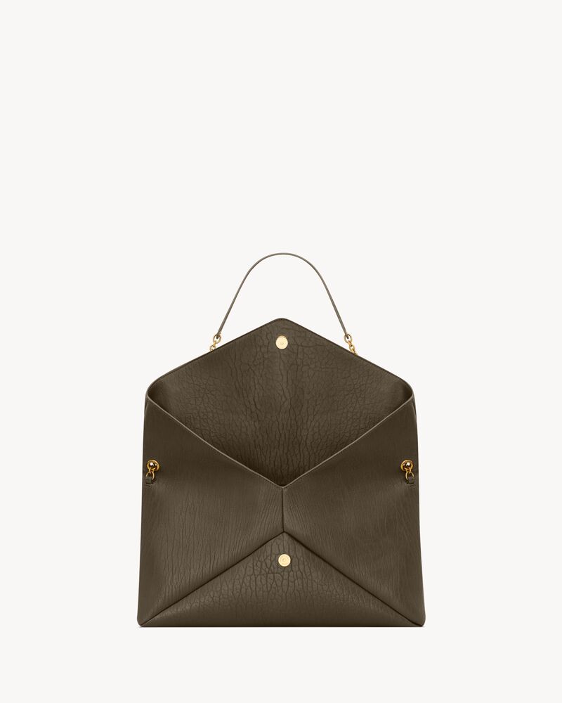 CASSANDRE XXL envelope pouch on chain in lambskin 