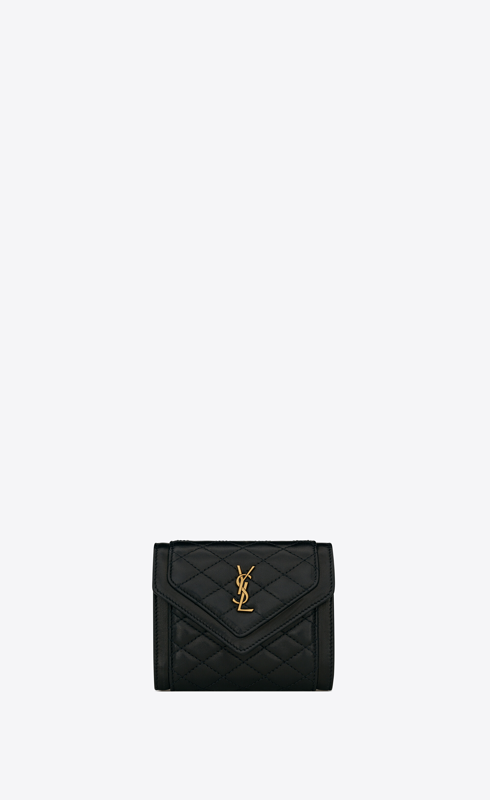 ysl green wallet