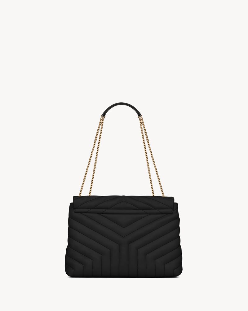 LOULOU MEDIUM TASCHE AUS Y FÖRMIG GESTEPPTEM LEDER