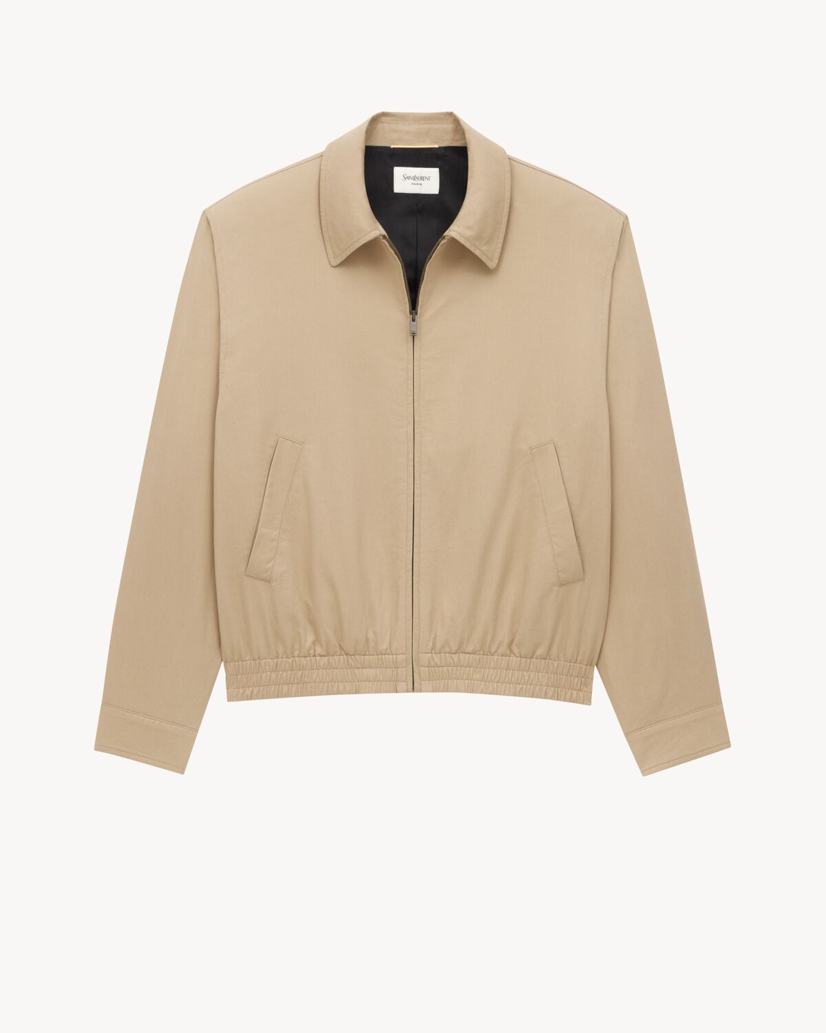 jacket in cotton serge