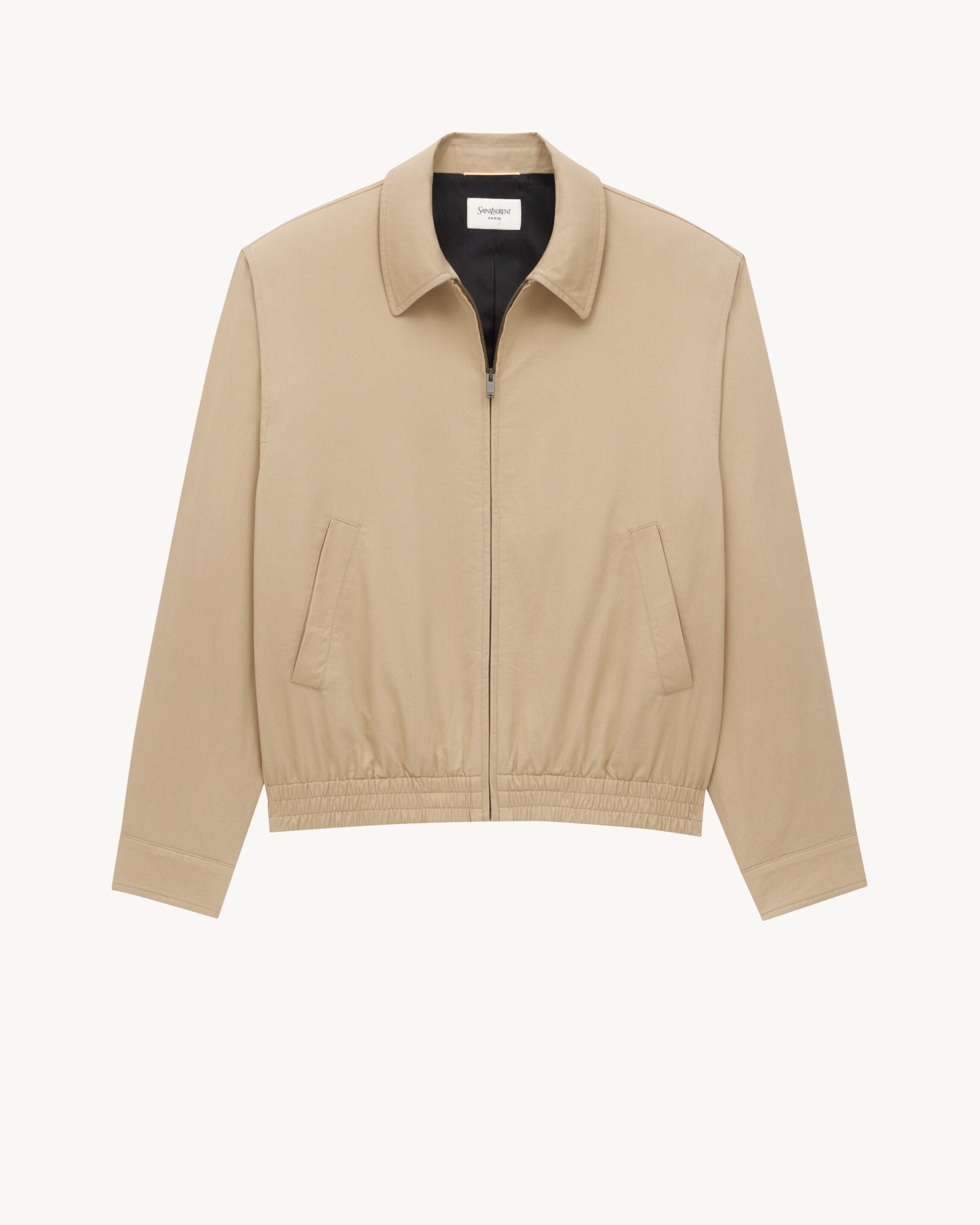 jacket in cotton serge